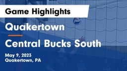 Quakertown  vs Central Bucks South Game Highlights - May 9, 2023
