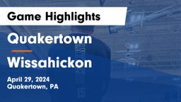 Quakertown  vs Wissahickon  Game Highlights - April 29, 2024
