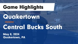 Quakertown  vs Central Bucks South  Game Highlights - May 8, 2024