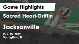 Sacred Heart-Griffin  vs Jacksonville  Game Highlights - Oct. 15, 2019