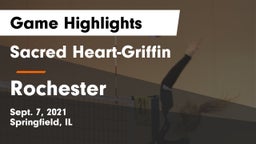 Sacred Heart-Griffin  vs Rochester  Game Highlights - Sept. 7, 2021
