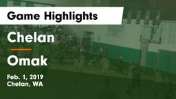 Chelan  vs Omak  Game Highlights - Feb. 1, 2019