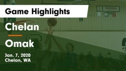 Chelan  vs Omak  Game Highlights - Jan. 7, 2020