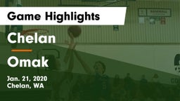 Chelan  vs Omak  Game Highlights - Jan. 21, 2020