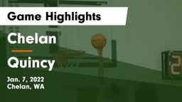 Chelan  vs Quincy  Game Highlights - Jan. 7, 2022