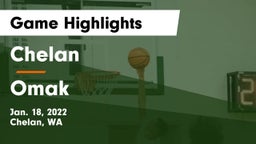 Chelan  vs Omak  Game Highlights - Jan. 18, 2022