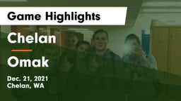 Chelan  vs Omak  Game Highlights - Dec. 21, 2021