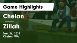 Chelan  vs Zillah  Game Highlights - Jan. 26, 2023