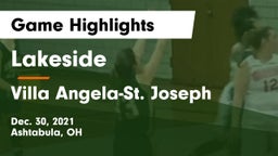 Lakeside  vs Villa Angela-St. Joseph  Game Highlights - Dec. 30, 2021