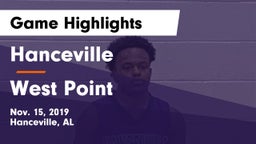 Hanceville  vs West Point Game Highlights - Nov. 15, 2019