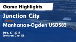 Junction City  vs Manhattan-Ogden USD383 Game Highlights - Dec. 17, 2019