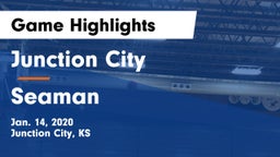 Junction City  vs Seaman  Game Highlights - Jan. 14, 2020