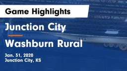 Junction City  vs Washburn Rural  Game Highlights - Jan. 31, 2020