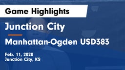 Junction City  vs Manhattan-Ogden USD383 Game Highlights - Feb. 11, 2020