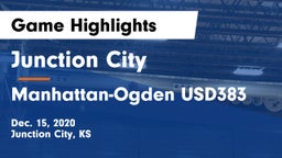 Junction City  vs Manhattan-Ogden USD383 Game Highlights - Dec. 15, 2020