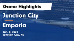 Junction City  vs Emporia  Game Highlights - Jan. 8, 2021