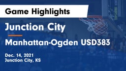 Junction City  vs Manhattan-Ogden USD383 Game Highlights - Dec. 14, 2021