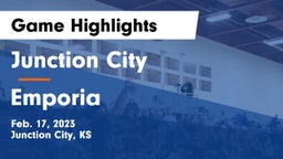 Junction City  vs Emporia  Game Highlights - Feb. 17, 2023