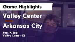 Valley Center  vs Arkansas City  Game Highlights - Feb. 9, 2021