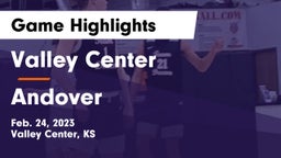 Valley Center  vs Andover  Game Highlights - Feb. 24, 2023