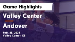 Valley Center  vs Andover  Game Highlights - Feb. 23, 2024