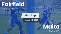 Matchup: Fairfield High vs. Malta  2018