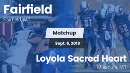 Matchup: Fairfield High vs. Loyola Sacred Heart  2019
