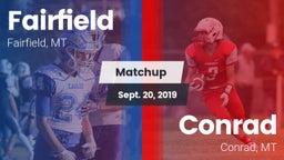 Matchup: Fairfield High vs. Conrad  2019