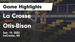 La Crosse  vs Otis-Bison  Game Highlights - Jan. 19, 2023