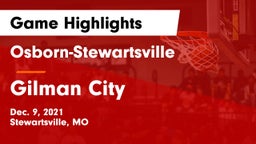 Osborn-Stewartsville  vs Gilman City Game Highlights - Dec. 9, 2021
