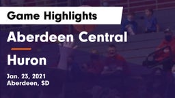 Aberdeen Central  vs Huron  Game Highlights - Jan. 23, 2021