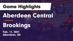 Aberdeen Central  vs Brookings  Game Highlights - Feb. 11, 2021