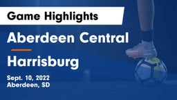 Aberdeen Central  vs Harrisburg  Game Highlights - Sept. 10, 2022