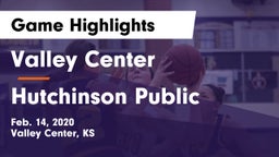 Valley Center  vs Hutchinson Public  Game Highlights - Feb. 14, 2020