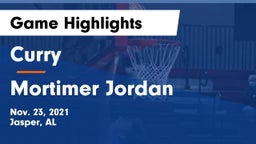 Curry  vs Mortimer Jordan  Game Highlights - Nov. 23, 2021