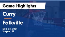 Curry  vs Falkville  Game Highlights - Dec. 21, 2021