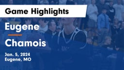 Eugene  vs Chamois  Game Highlights - Jan. 5, 2024