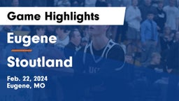 Eugene  vs Stoutland  Game Highlights - Feb. 22, 2024