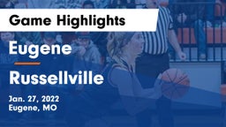 Eugene  vs Russellville  Game Highlights - Jan. 27, 2022