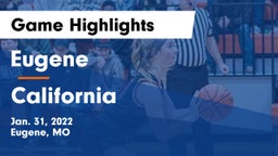 Eugene  vs California  Game Highlights - Jan. 31, 2022