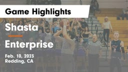 Shasta  vs Enterprise  Game Highlights - Feb. 10, 2023