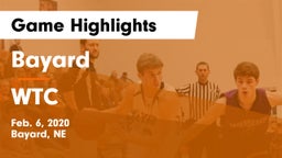 Bayard  vs WTC Game Highlights - Feb. 6, 2020