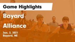 Bayard  vs Alliance  Game Highlights - Jan. 2, 2021