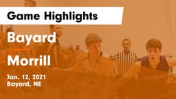 Bayard  vs Morrill  Game Highlights - Jan. 12, 2021