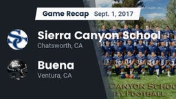 Recap: Sierra Canyon School vs. Buena  2017