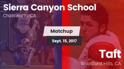 Matchup: Sierra Canyon vs. Taft  2017