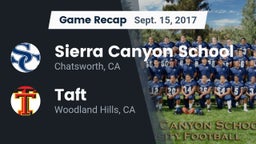 Recap: Sierra Canyon School vs. Taft  2017