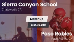 Matchup: Sierra Canyon vs. Paso Robles  2017
