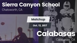 Matchup: Sierra Canyon vs. Calabasas  2017