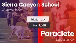 Matchup: Sierra Canyon vs. Paraclete  2017